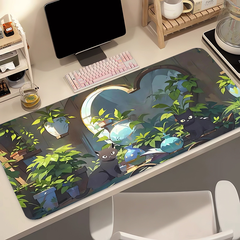 Kawaii Black Cat Silicone Soft - Gaming Keyboard And Mouse recension och pris