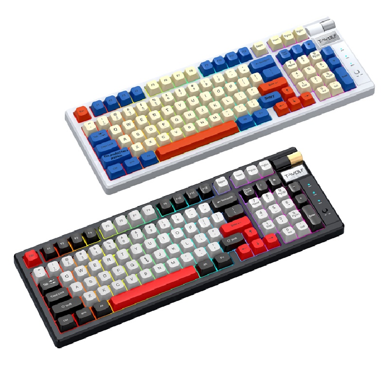 Retro Mechanical Keyboard Tri- - Gaming Keyboard Not Typing recension och pris