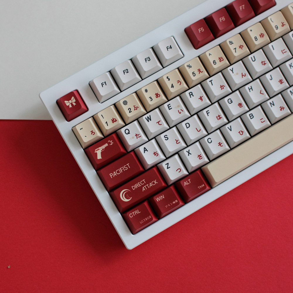 Lycoris Recoil Anime PBT Keyca - Gaming Keyboard Ergonomic recension och pris