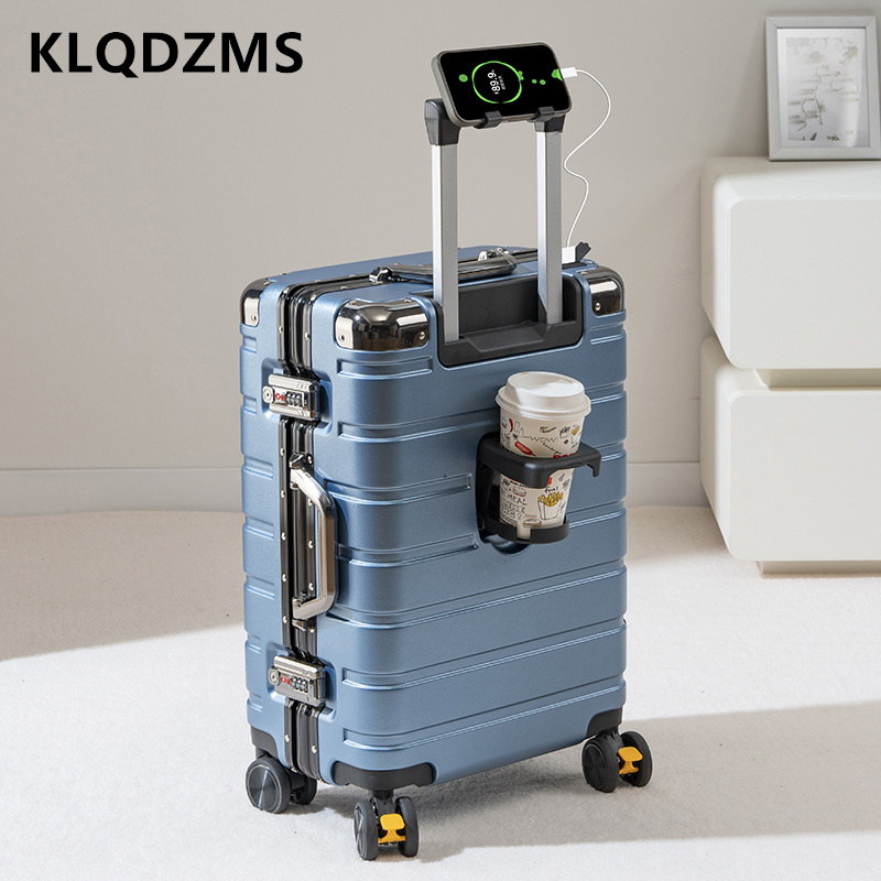 KLQDZMS Aluminum Frame Suitcas - Aluminum Case 65 recension och pris