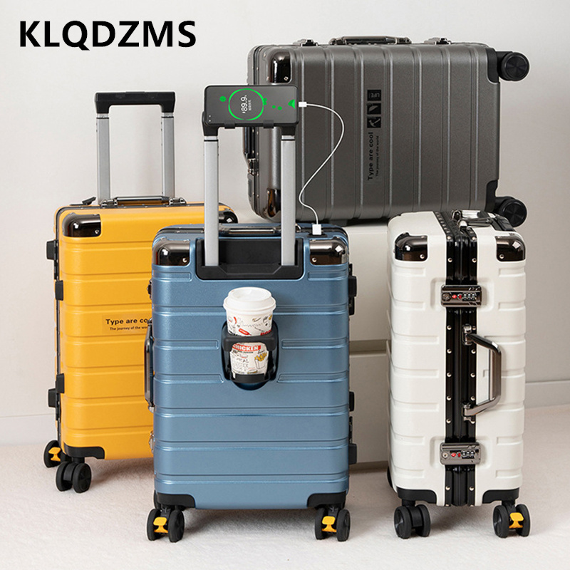 KLQDZMS Aluminum Frame Suitcas - Aluminum Case 65 recension och pris