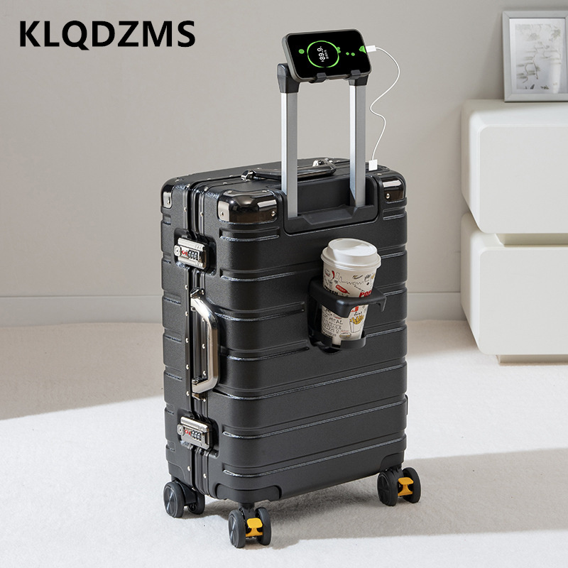 KLQDZMS Aluminum Frame Suitcas - Aluminum Case 65 recension och pris